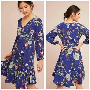 Maeve Maplewood Blue Floral Dress
